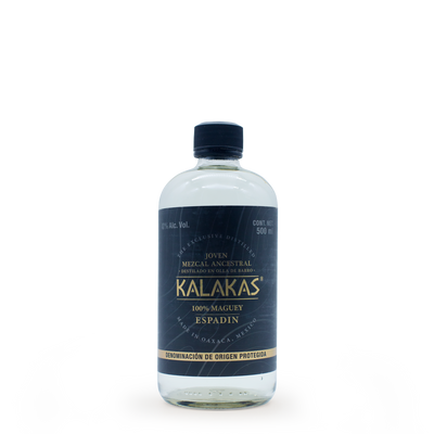 Mezcal Ancestral Kalakas Joven Espadín 500 ml 47% Alc. Vol. - Mezcal Artesanal De Oaxaca Mezcal Ancestral Kalakas Joven Espadín 500 ml 47% Alc. Vol. - Mezcal Artesanal De Oaxaca