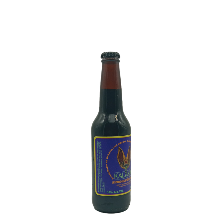 Kalakas Stout Arroqueño Bebida alcohólica preparada azul - Mezcal Artesanal De Oaxaca Kalakas Stout Arroqueño Bebida alcohólica preparada azul - Mezcal Artesanal De Oaxaca