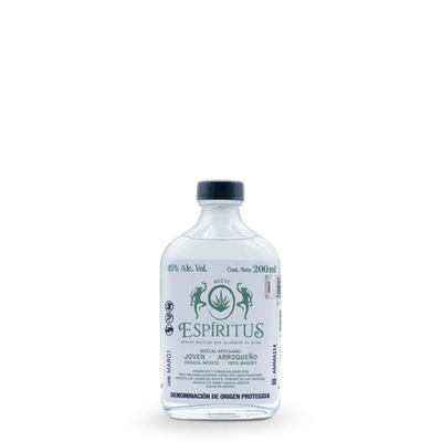Mezcal Artesanal 9 Espíritus Joven Arroqueño 200ml - Mezcal Artesanal De Oaxaca