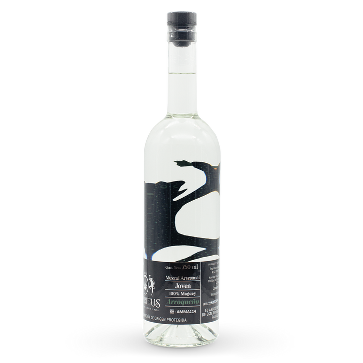 Mezcal Artesanal 9 Espíritus 100% Agave Arroqueño Joven 750ml