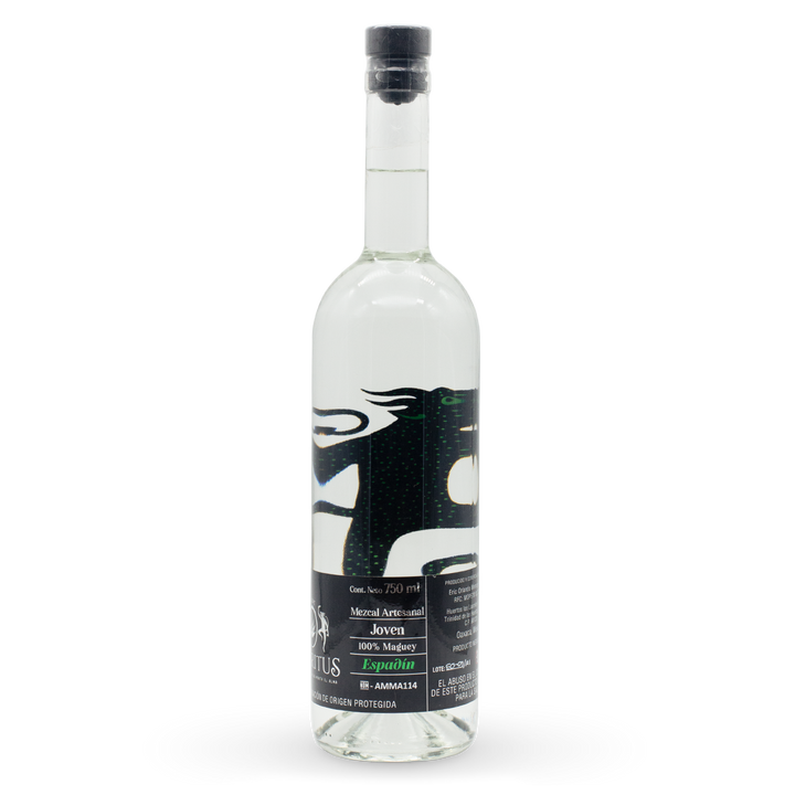 Mezcal Artesanal 9 Espíritus 100% Agave Espadín Joven 750ml