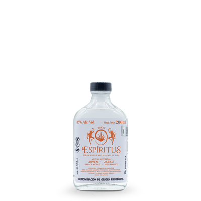 Mezcal Artesanal 9 Espíritus Joven Jabalí 200ml - Mezcal Artesanal De Oaxaca