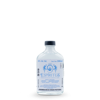 Mezcal Artesanal 9 Espíritus Joven Madrecuishe 200ml - Mezcal Artesanal De Oaxaca