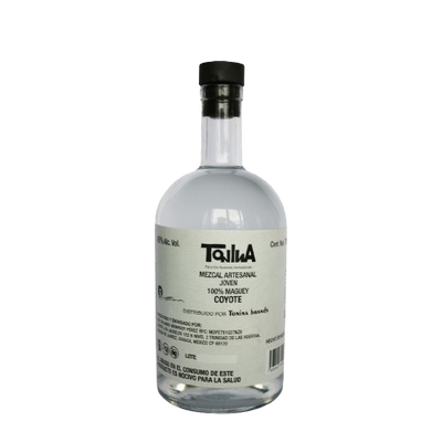 Tonina Mezcal Artesanal Joven 100% coyote - Mezcal Artesanal De Oaxaca