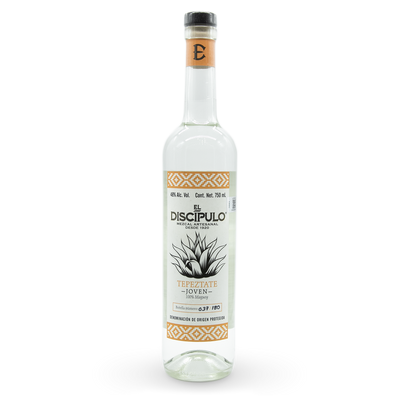 Mezcal Artesanal El Discípulo 100% Maguey Tepeztate Joven 750ml - Mezcal Artesanal De Oaxaca