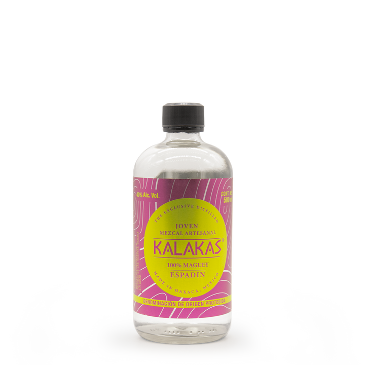 Mezcal Artesanal Kalakas Joven Espadín 500 ml 40% Alc. Vol.