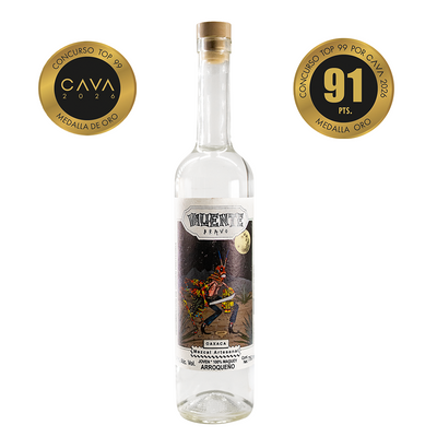 Mezcal Artesanal Valiente Bravo Arroqueño 750ml - Mezcal Artesanal De Oaxaca